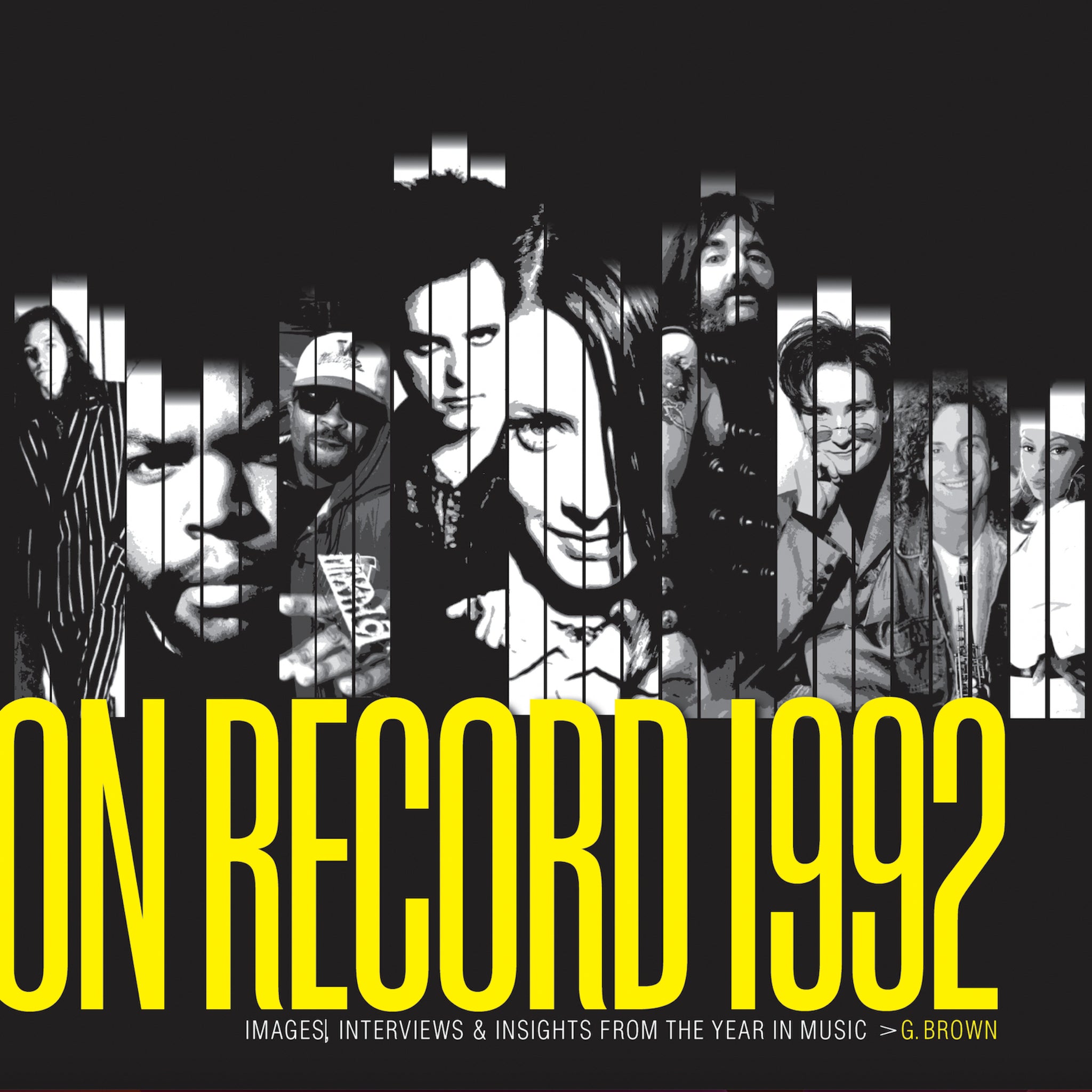 Cover image for On Record: Vol. 9 – 1992: Images, Interviews & Insights From the Year in Music ISBN 9798988532927